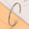 Sterling silver bracelet handmade, hand woven with use sterling silver wire