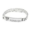 925 Sterling Silver bracelet for Couple
