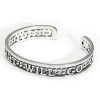 sterling silver bracelet for charms, thickness of approximately 2mm and weighs around 24.89g.