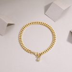 Silver Miami Cuban Link Bracelets With Diamond