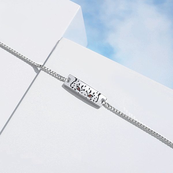 925 Sterling Silver Couple Cheetah Bracelets for men