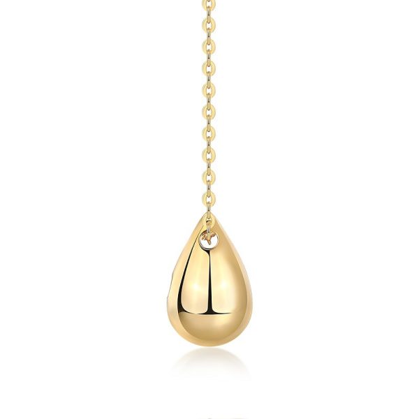 Sterling Silver Necklace For Women With 3mm Diamond Pendant - Image 5
