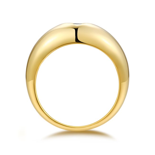 Sterling Silver Rings For Women With Oval Diamond - Image 5