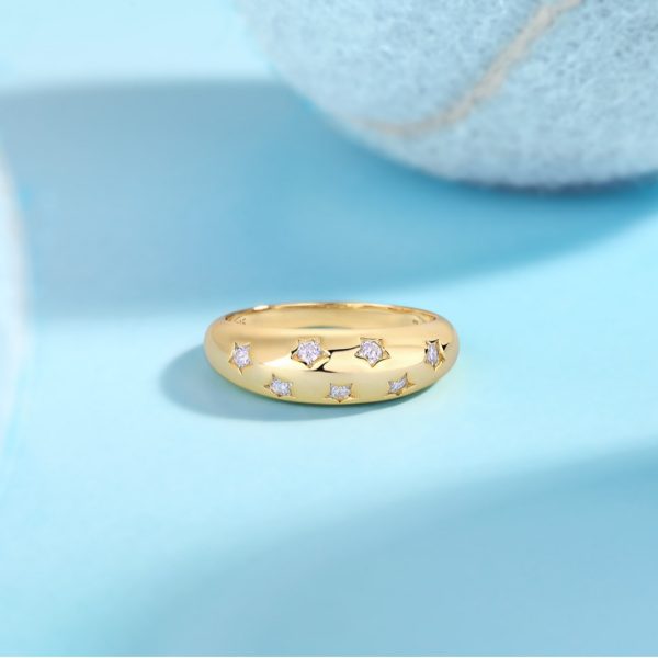 925 Sterling Silver Ring For Women Luxury Wedding Ring