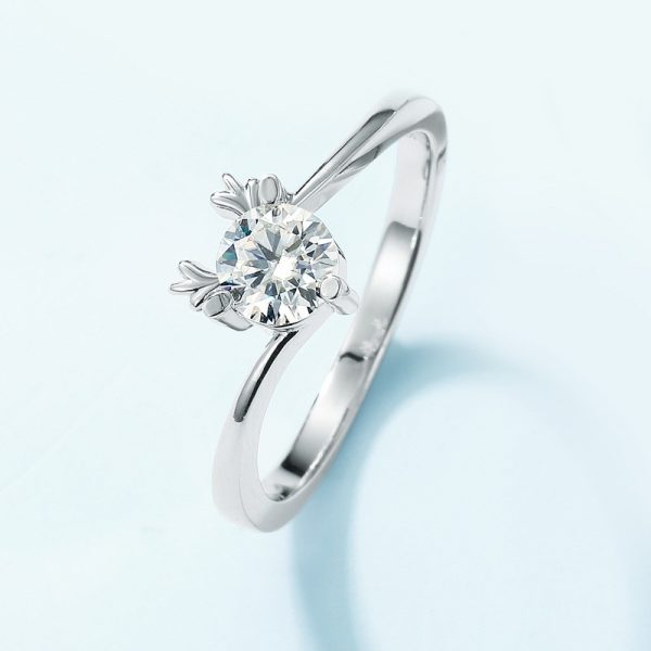 Couple Ring Sterling Silver With Fawn Ring - Image 3