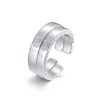 silver ring for couples