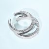 Silver Couple Rings of Timeless Love