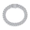 Pandora Cuban Link Bracelet Silver Diamond Bracelet