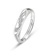 Sterling Silver Couple Ring For men