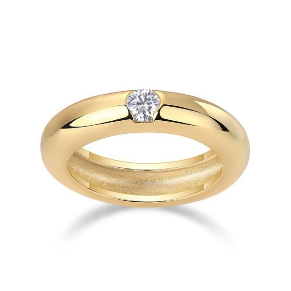 Sterling Silver Rings Diamond For Women