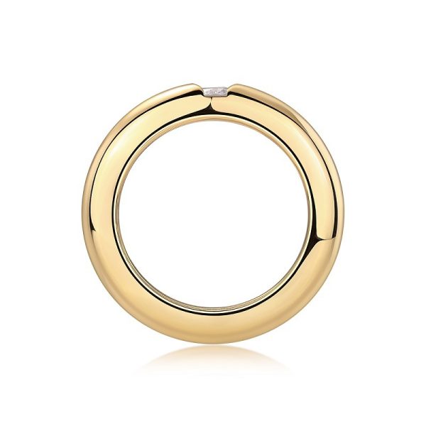 Sterling Silver Rings For Women With 4mm Diamond - Image 4