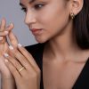 925 Sterling Silver Rings Women with Luxury Wedding Ring