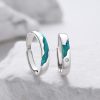 925 Sterling Silver Couple Aurora Rings