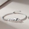 925 Sterling Silver Couple Bracelet Of Mountain for men
