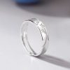 925 Sterling Silver Couple Ring With Stars For Men