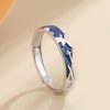 Silver Couples Ring Of Deer Antler for women