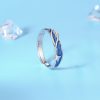 Star Silver Ring For Men, The front design features 1 silver star