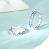 Sterling Silver Enamel Rings For Couples