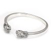 925 Sterling Silver Fist Bangle