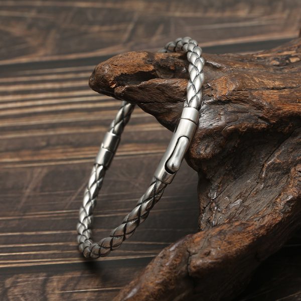 Sterling silver bangle bracelet, bangle width 4mm