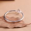 Ginkgo Leaf Sterling Silver Bangles for women, women open cuff bangle
