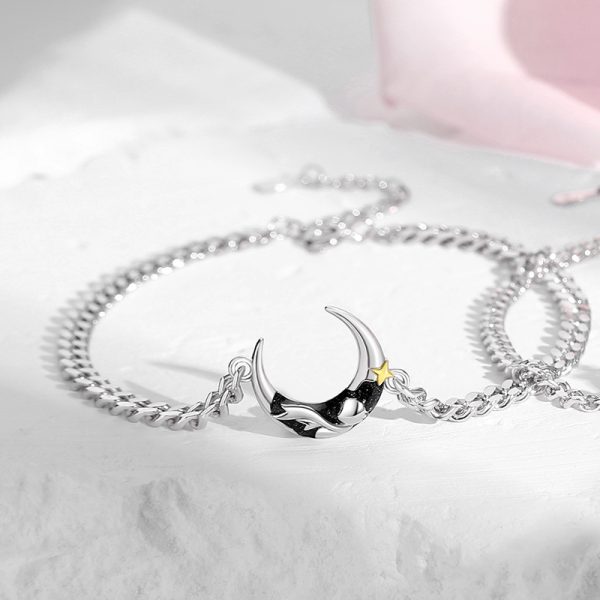 Silver Couple Bracelets Of Prince And Rose For Men, Prince Bracelet