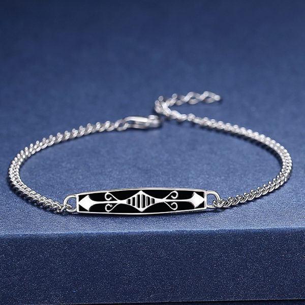 Sterling Silver Couple Bracelet With Knight Princess For Men video thumbnail