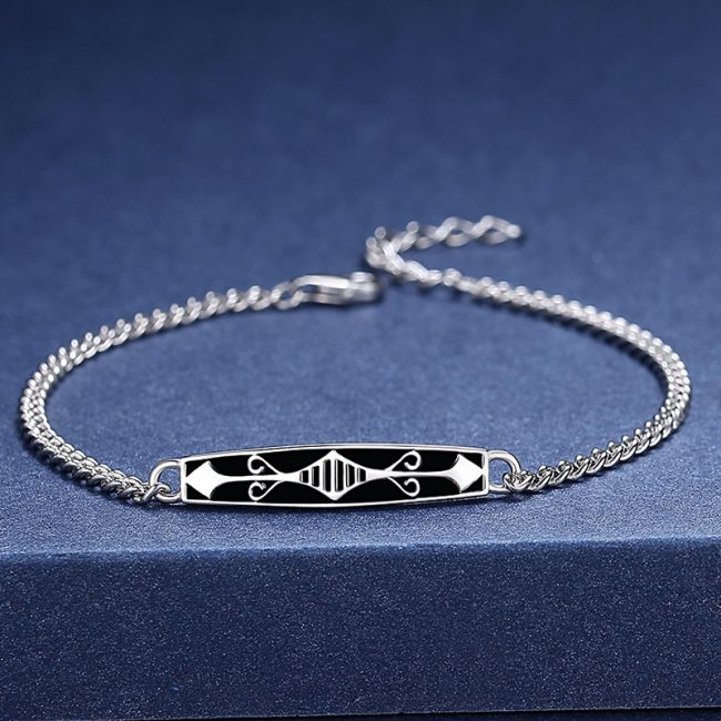 Sterling Silver Couple Bracelet With Knight Princess For Men video thumbnail