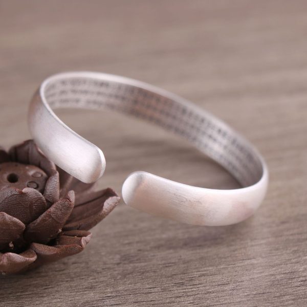Sterling Silver Five Emperor Coins Bangle back view