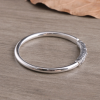 Sun Wukong 999 Silver Golden Cudgel Bangle Bracelet for men