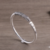 Sun Wukong Golden Cudgel 999 Silver Bangle Bracelet,