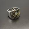 925 Sterling Silver Eagle Ring For men, punk style