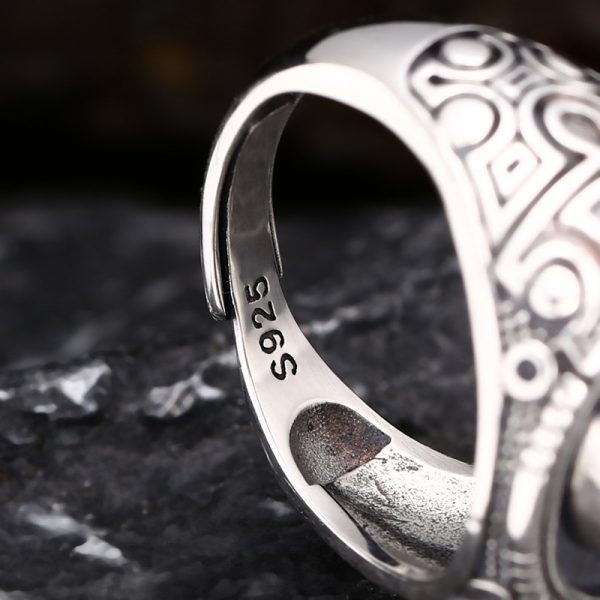 925 Sterling Thai Silver Eagle Ring, 925 sterling silver stamp