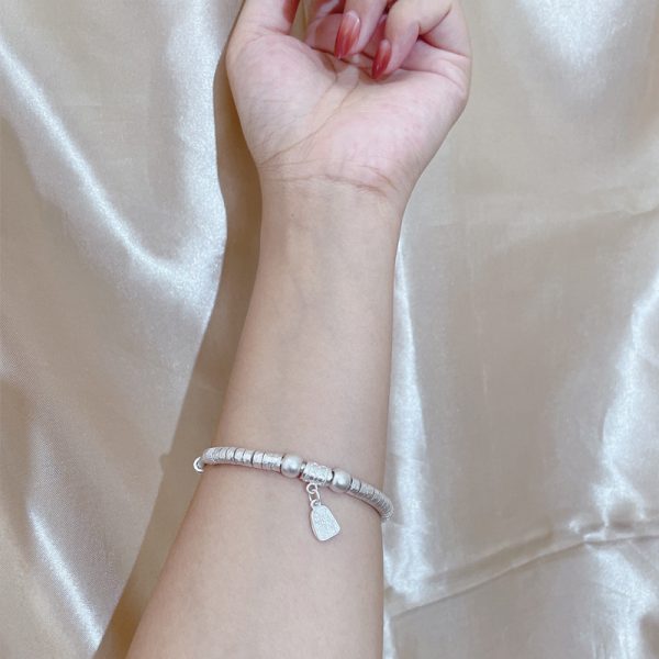 999 Sterling Silver Fashion Bangle for women, 3 sizes available