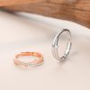 Mobius Thorns Matching Silver Couples Ring