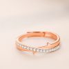Mobius Thorns Matching Couples Ring Silver for women, adjustable US Size 4-9, weight about 2.01g