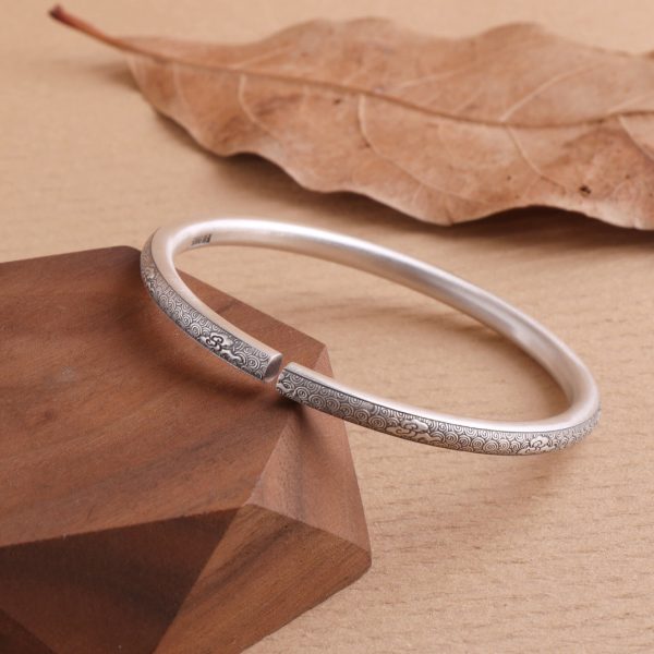 sterling silver bangles bracelet