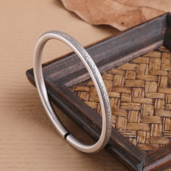 sterling silver bangles bracelet