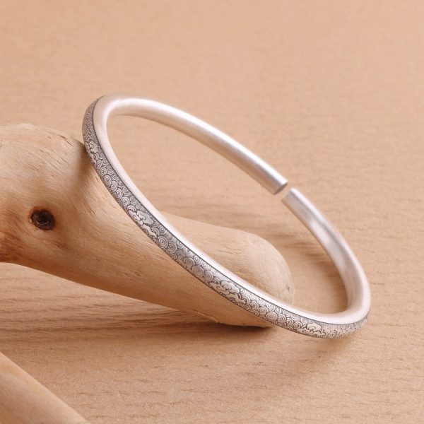 sterling silver bangles bracelet