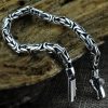 Peace Pattern Handmade 925 sterling silver bracelet for men, handmade of 925 sterling silver, 5 size available