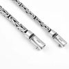 S925 Sterling Silver Peace Pattern Handmade Bracelet For Men, handmade of 925 sterling silver, detail view