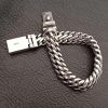 Personalized Trend Punk Hip-Hop Rock Silver Bracelet For Men,