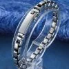 925 Silver Box Chain Bracelet For Men