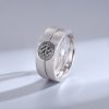 925 Sterling Silver Matching Couple Rings