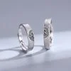 925 Sterling Silver rings for Couples