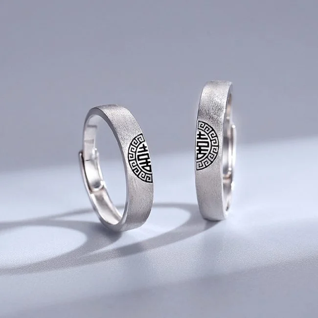 925 Sterling Silver rings for Couples
