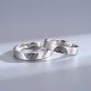 925 Sterling Silver rings for Matching Couple