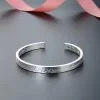 Chunky Silver Bangles For Women