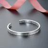 Chunky Silver Bangles For Women