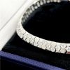 sterling silver Honeycomb bracelet for women